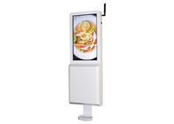 21.5" Touch Free 35W Lcd Signage Hand Sanitizer Dispenser