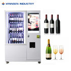 22 inch Interactive Touch Screen Electronic Vending Machine for Beverage champagne sparkling wine beer spirit