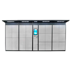24 House Self Service Luggage Lockers Deposit Smart Keys Lockers With 22 Inch Touch Screen