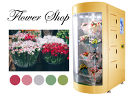 Holland Denmark Customized 24 Hour Fresh-Cut Flower Vending Machine with Refrigeration Humidifier for Europe Market