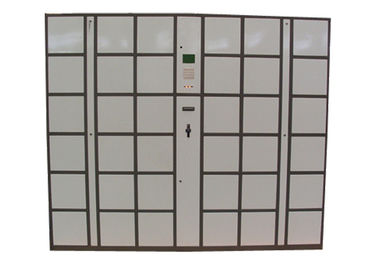 CE 36 Kapılar Büyük Boy Çelik Bagaj Dolapları, LCD Ekranlı Şifre Elektronik Ofis Dolapları Kutusu
