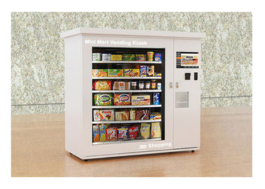 Otomatik Taze Mini Mart Gıda Otomat Makinesi Hastane Turist Nokta