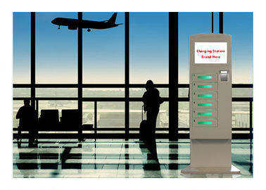İnteraktif Bilgi Wifi ile Havaalanı Metro Cep Telefonu Şarj İstasyonları