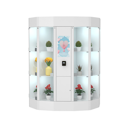 Buzdolabı Soğutma Sistemli 22 İnç Dokunmatik Ekranlı Çiçek Otomatı