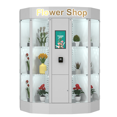 Çiçek Dükkanı İçin Self Servis Otomatik Çiçek Otomatı 24 Saat