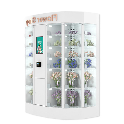 Online Alışveriş Çiçek Buketi Otomat Dolabı Pikap Uzaktan Kumanda Makinesi