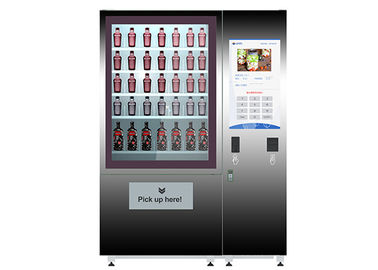 Bir Kavanoz Vending Machine Coin Bill Kart Ödeme Sağlıklı Otomat Makinesi Özel Salata