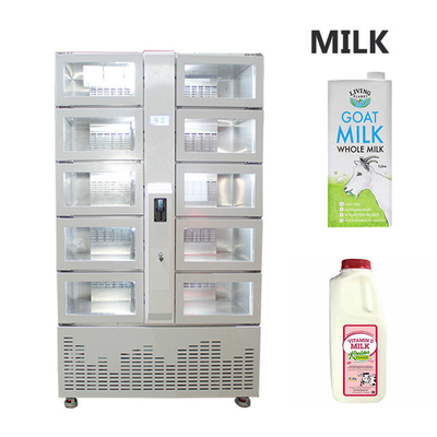 Dolap Akıllı Otomatik Paketlenmiş Gıda Süt Otomatik Dolap