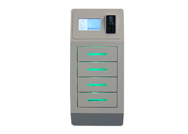 Wall Mounting Phone Charge Station Rental Lockers With 7 Inch Touch Screen