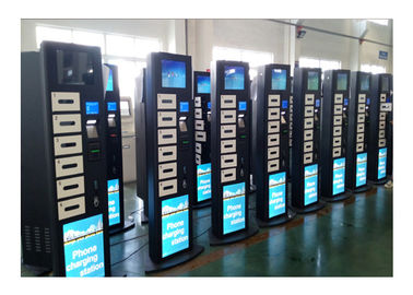 19 inçlik Reklam LCD Ekranlı Barlar Mobil Cihaz Şarj İstasyonu