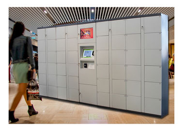 Atölye Ofisi için Kamu Kiralama Bagaj Dolabı Depolama Elektronik Kapı Soyunma Kiosk