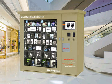 Elektronik Self Servis Mini Mart Vending Machine Yiyecek İçecek Otomat Kiosklu Kamu için 22 inç Dokunmatik Ekranlı