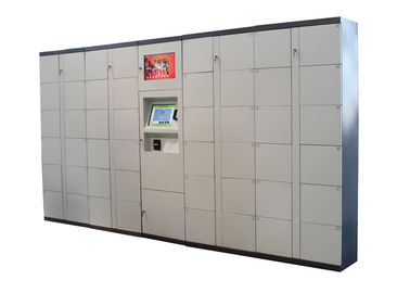 Otomatik Barkod Bagaj Kiralama Dolapları, Park Süpermarket için Kapalı Elektronik Dolap