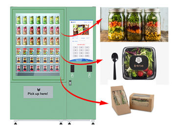 Kaldırma Sistemi ile Winnsen Kemer Cupcake Otomatı Meyve Sebze Otomat Dolapları
