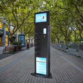 Hızlı Şarj Teknolojisi ile Ayakta Stil Telefon Şarj Soyunma Kiosk