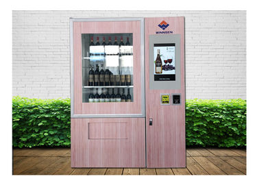 Asansör Sistemi ile Otomatik Akıllı Multimedya Şarap Otomatı, Suyu Bira Otomatı Kiosk