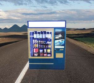 Konveyör Bantlı Bira Sebzeleri için Mini İçecek Aperatif Yiyecek Şeker Et Vending Makinesi