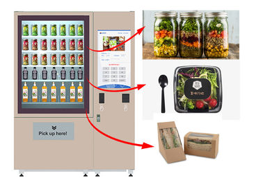 Bant Konveyör Asansörlü Otomatik Self Servis Meyve Sebze Salata Otomatı