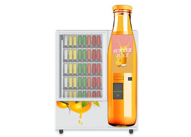 OEM ODM Mini Mart Otomat Sandviç Salata Portakal Elma Kızılcık Meyve Taze Suyu Otomat Asansörlü