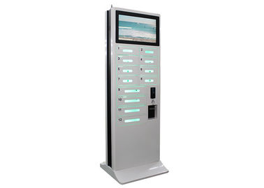 UV Sterilizasyon Cep telefonu şarj istasyonları Uzaktan Dijital İşaret Kiosk Pil 22 Inch Monitor