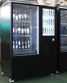 Yenilikçi Ayarlanabilir Kanallı Otel Lobisi Ticari Mini Mart köpüklü şarap birası şampanya şişesi Otomatı
