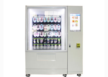 Dokunmatik Ekranlı QR Kodu Taze Meyve Gıda Salatası Otomatı Makinesi