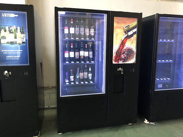 Otel Alışveriş Merkezi İçin Konveyör Bant Para Bill Kart Ödeme Şarap Şişesi Otomatı