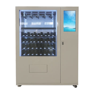 Büyük Dokunmatik Ekran Şişe Şarap Otomatı ve Uzak Platform Ve Para Fatura Alıcısı
