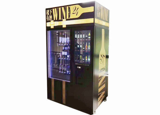 Buzdolabı Asansörlü Otel FCC Şarap Şişesi Otomatı