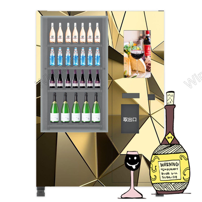 Kredi Kartı Konveyörlü Mini Şampanya Otomatı Winnsen