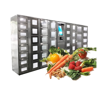 Taze Sebze Meyveleri için 240V Multi UI Otomat Soyunma Makinesi Uzaktan Kumandası