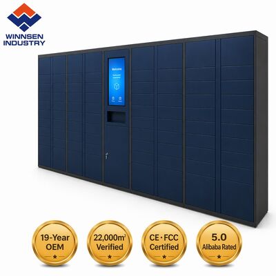 Kalite  Biometric Secure Smart Parcel Locker with Cloud Remote Management and Customizable Compartments fabrika