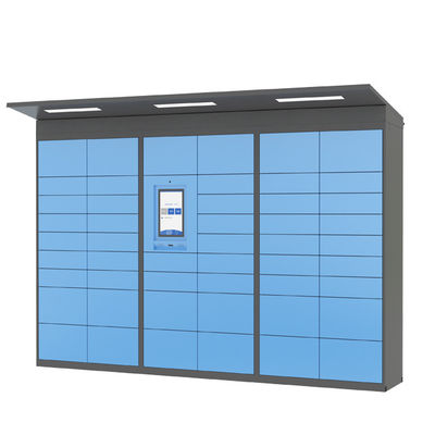 Kalite  Contactless Winnsen Refrigerated Parcel Locker Outdoor Smart Storage fabrika