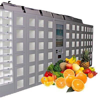 Kalite  Winnsen Vegetables Fruits Potato Honey Eggs Vending Lockers with Different Door Size fabrika