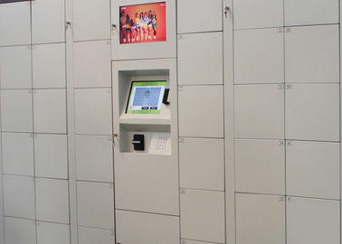 Sanayi Bilgisayar 15 inç Dokunmatik Ekran ile Jetonlu Havaalanı Bagaj Depolama Locker