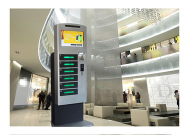 Ticari cep telefonu şarj istasyonları Kiosk, Güvenli telefon şarj istasyonu 19 inç