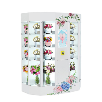 Online Alışveriş Çiçek Buketi Otomat Dolabı Pikap Uzaktan Kumanda Makinesi