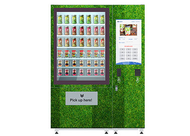Özel Salata Otomatı Taze Meyve Salatası Gıda Konveyör Bantlı Asansör Otomatı