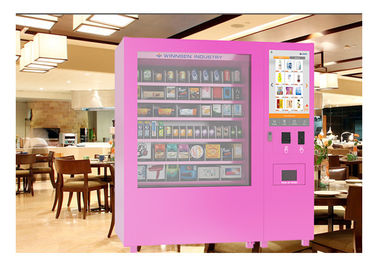 Online Alışveriş O2O PIN Kodu Kumandalı Mini Mart Otomat Makinesi Kiosk Kumandalı