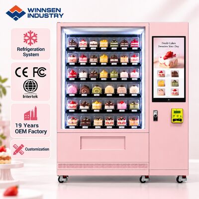 Kalite Winnsen Cupcake Vending Machine for University Campus Hospital Canteen Self Service fabrika