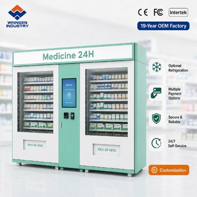 Kalite Winnsen Senior Care Pharmacy Vending Machine Medicine Dispenser for Nursing Home fabrika