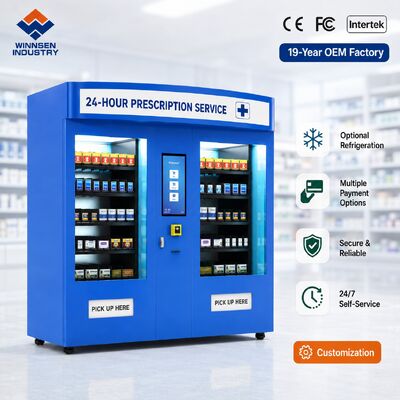 Kalite Winnsen Contactless Isolation Ward Medicine Dispenser Touchless Pickup for Infection Control fabrika