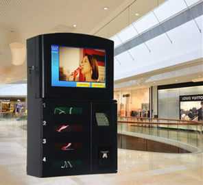 Restoran için LCD Reklam Oynatıcı ile Cep Telefonu Şarj İstasyonları dokunun
