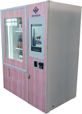 22 &amp;quot;Reklam Dokunmatik Ekran ve Asansör ile Kırmızı Şarap Otomatik Otomatı